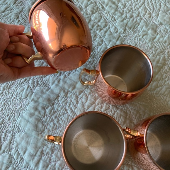 Set of 4 unused Moscow mule cups - Picture 1 of 3